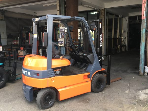 TOYOTA 7FB20 電動堆高機 荷重兩噸